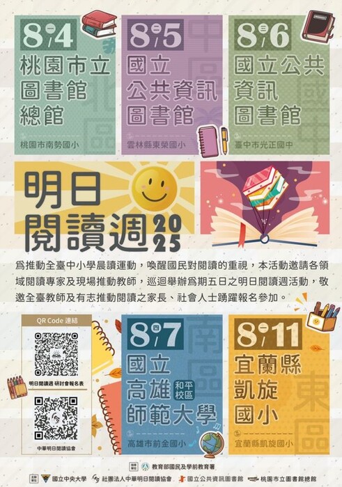 國立中央大學舉辦「2025明日閱讀週」研討會圖片